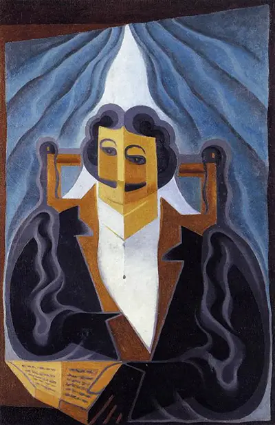 Portrait of a Man Juan Gris